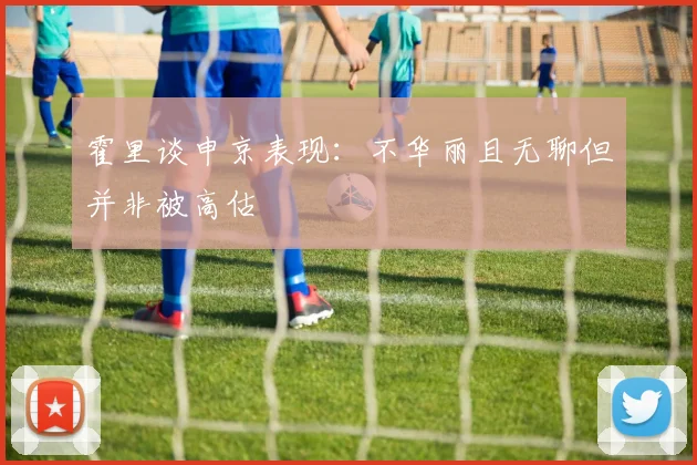 霍里谈申京表现：不华丽且无聊但并非被高估